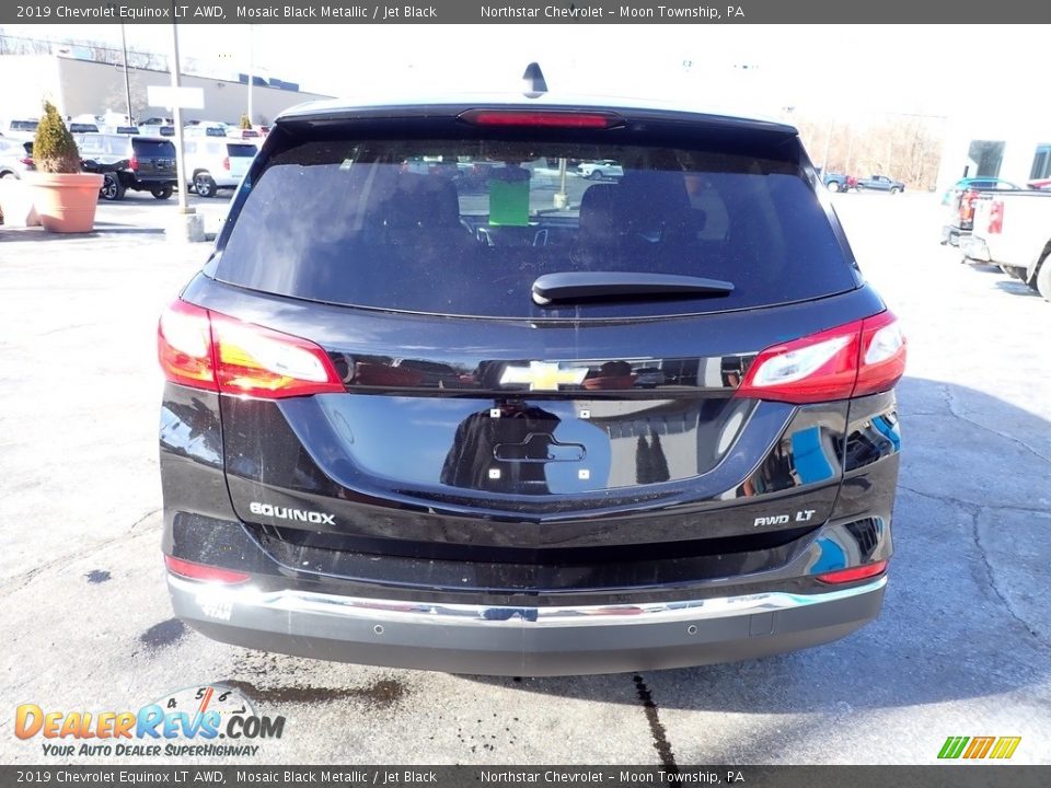 2019 Chevrolet Equinox LT AWD Mosaic Black Metallic / Jet Black Photo #6