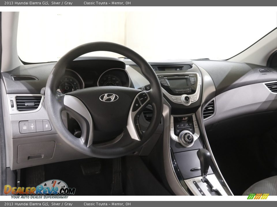 2013 Hyundai Elantra GLS Silver / Gray Photo #6