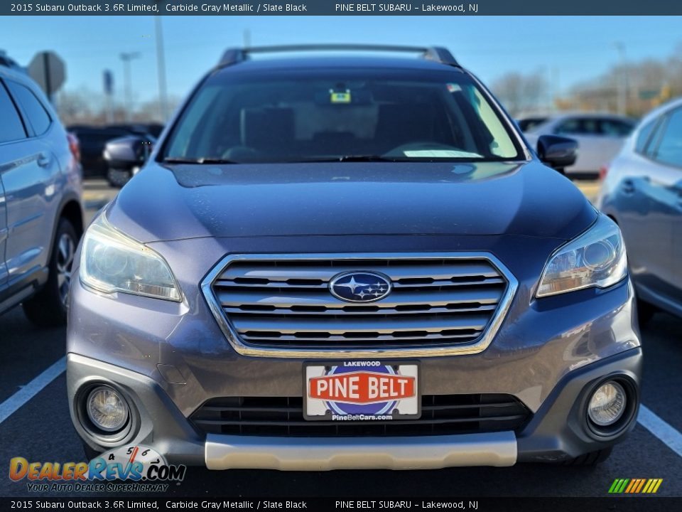 2015 Subaru Outback 3.6R Limited Carbide Gray Metallic / Slate Black Photo #2