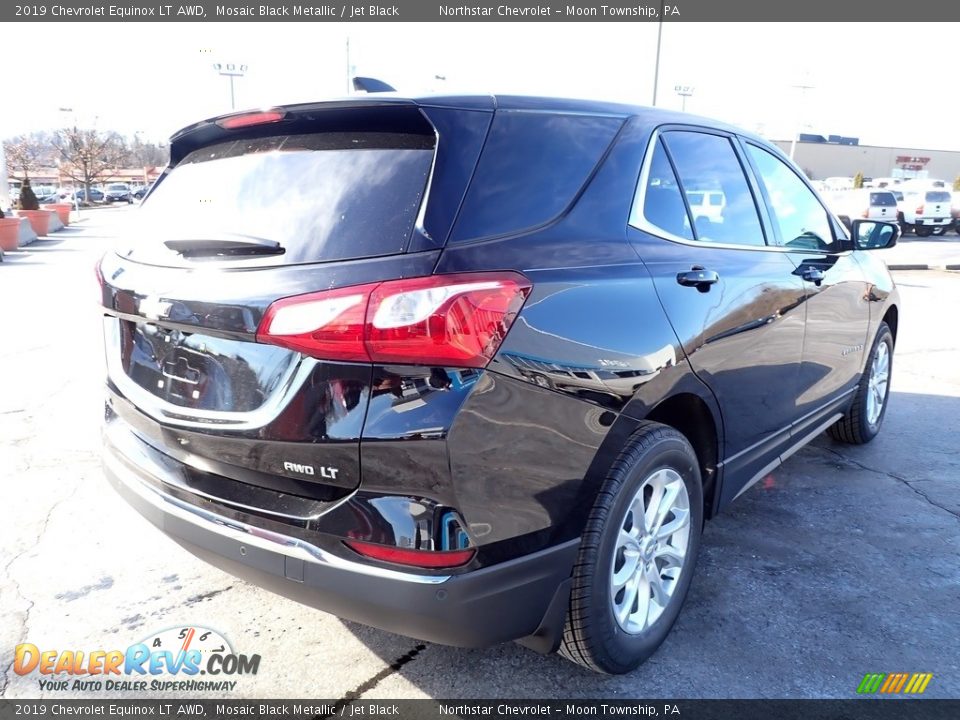 2019 Chevrolet Equinox LT AWD Mosaic Black Metallic / Jet Black Photo #8