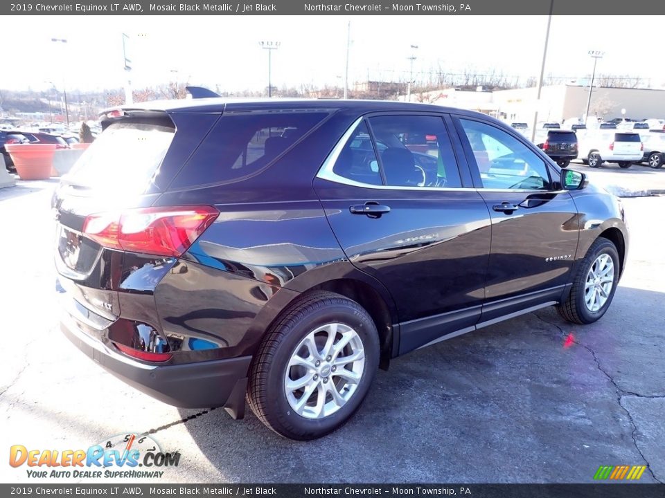 2019 Chevrolet Equinox LT AWD Mosaic Black Metallic / Jet Black Photo #9