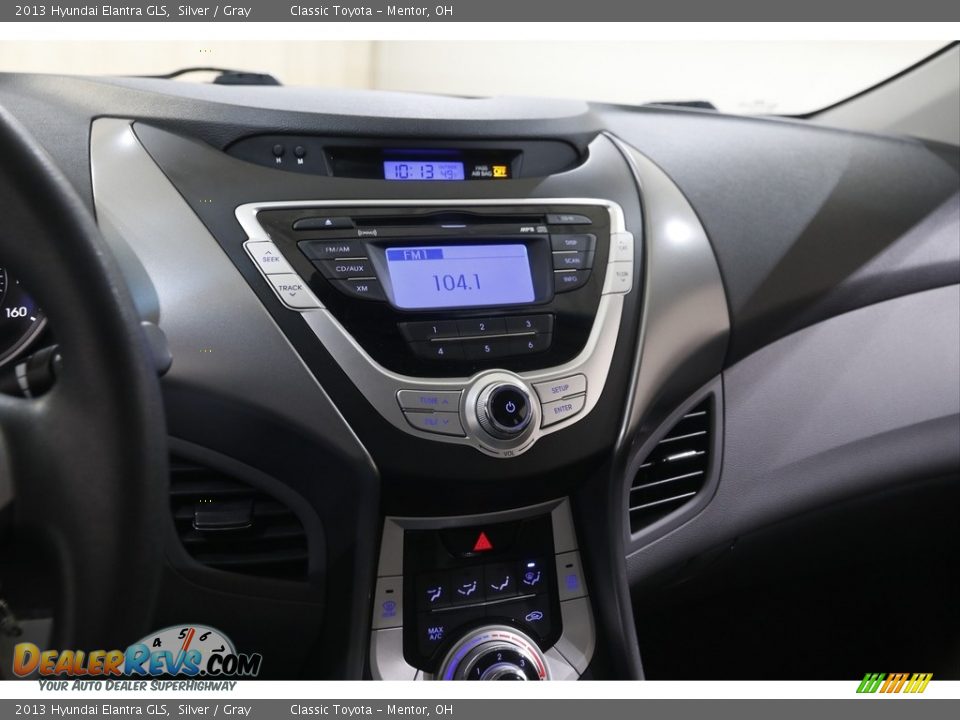 2013 Hyundai Elantra GLS Silver / Gray Photo #9