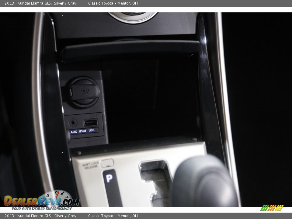 2013 Hyundai Elantra GLS Silver / Gray Photo #11