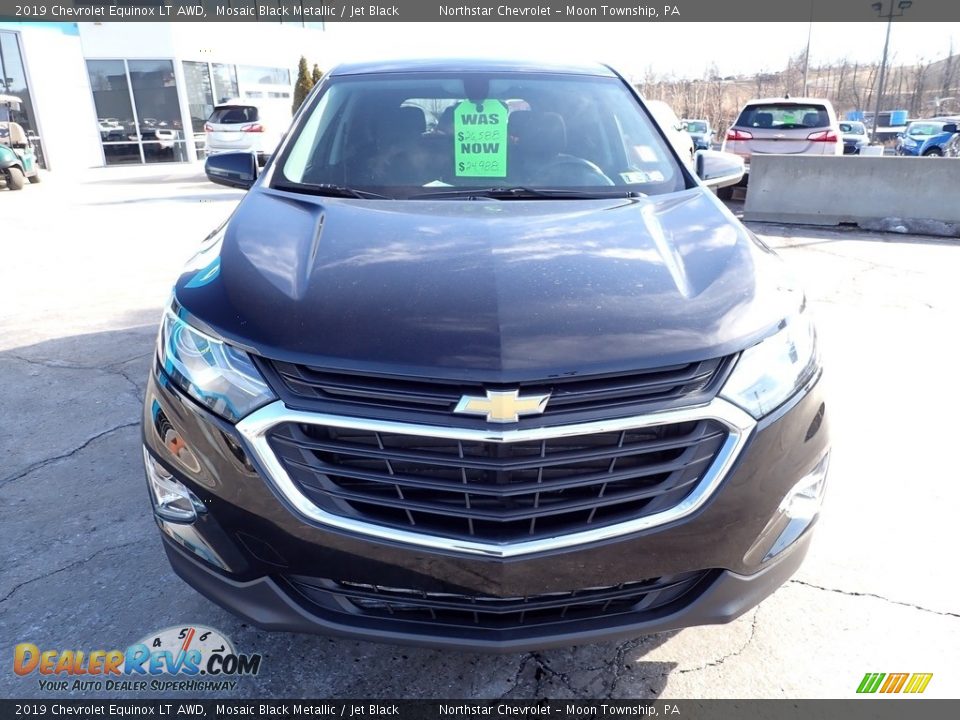 2019 Chevrolet Equinox LT AWD Mosaic Black Metallic / Jet Black Photo #12