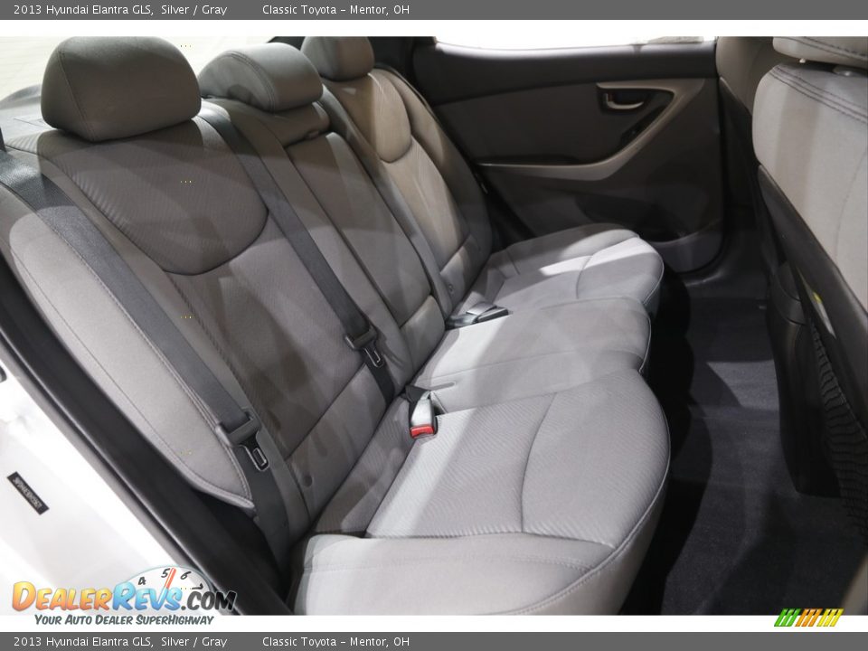 2013 Hyundai Elantra GLS Silver / Gray Photo #13