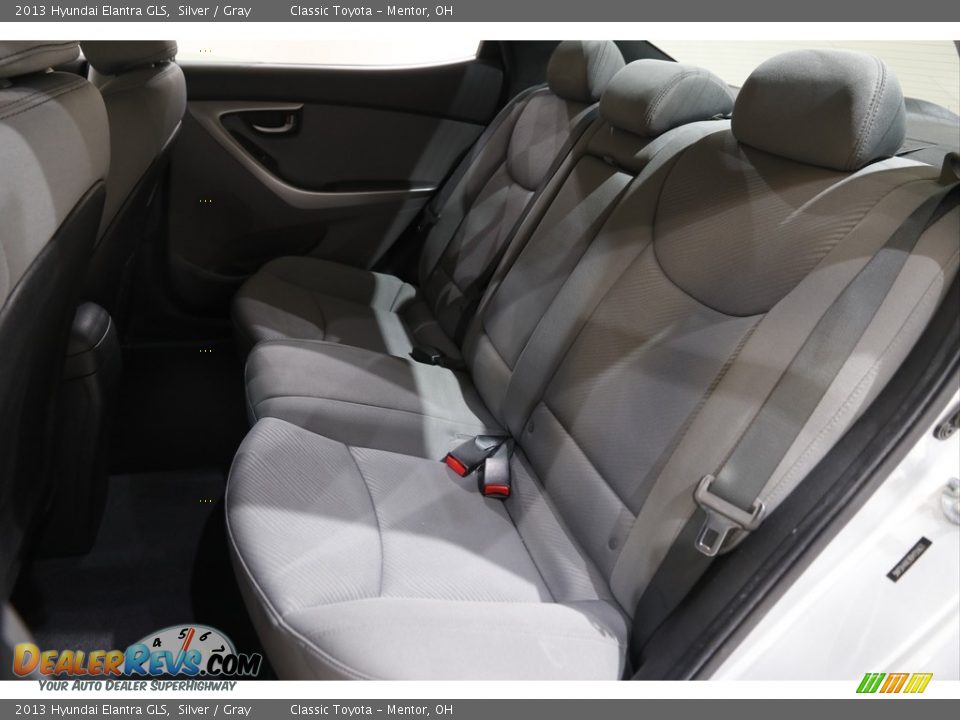 2013 Hyundai Elantra GLS Silver / Gray Photo #14