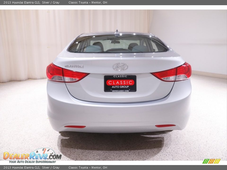 2013 Hyundai Elantra GLS Silver / Gray Photo #15