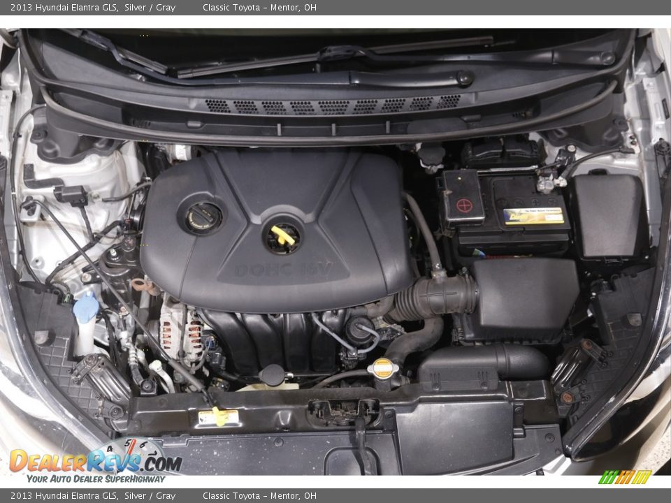 2013 Hyundai Elantra GLS Silver / Gray Photo #16