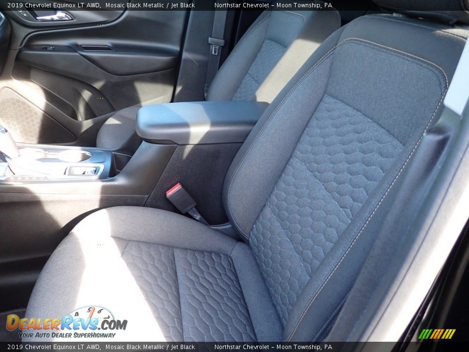 2019 Chevrolet Equinox LT AWD Mosaic Black Metallic / Jet Black Photo #18