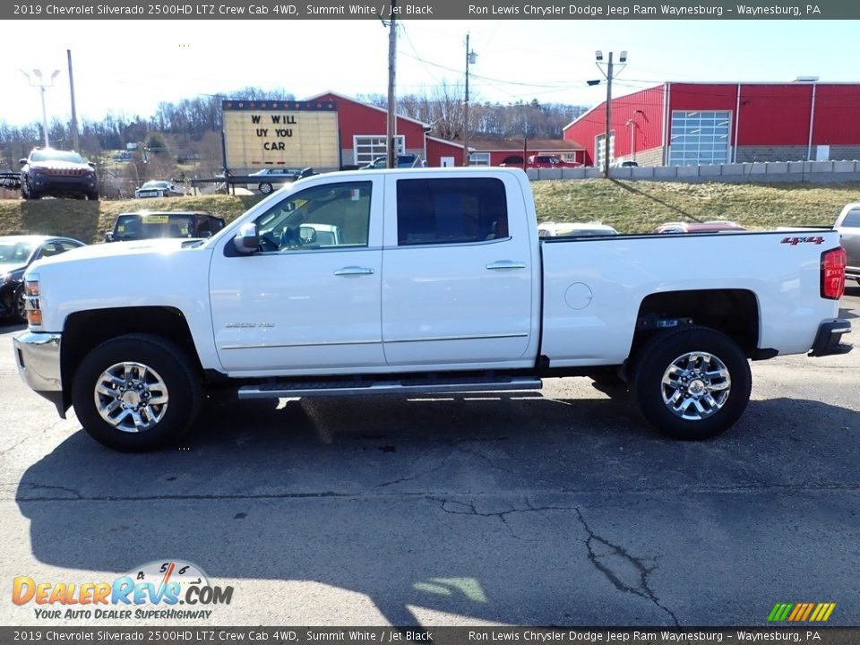 2019 Chevrolet Silverado 2500HD LTZ Crew Cab 4WD Summit White / Jet Black Photo #2