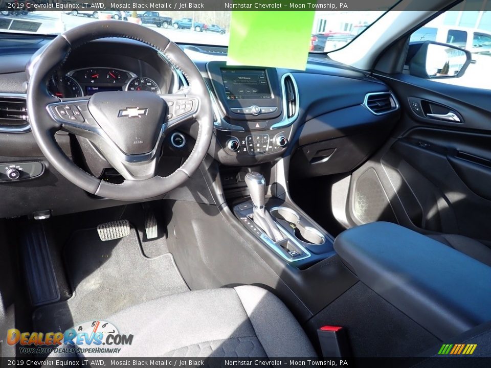 2019 Chevrolet Equinox LT AWD Mosaic Black Metallic / Jet Black Photo #20