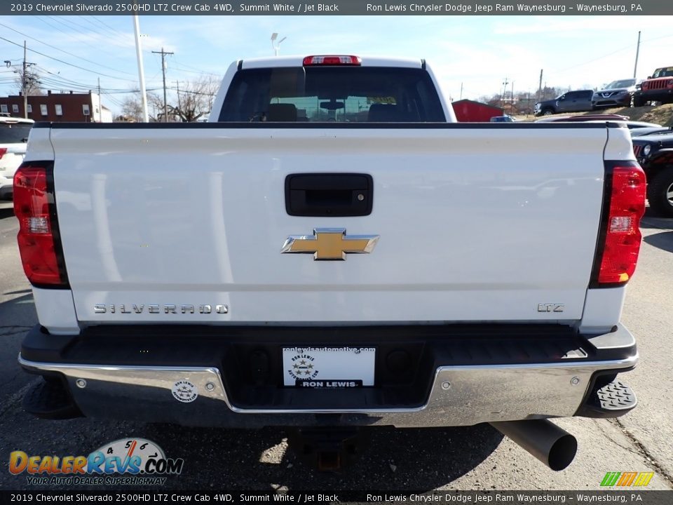 2019 Chevrolet Silverado 2500HD LTZ Crew Cab 4WD Summit White / Jet Black Photo #4