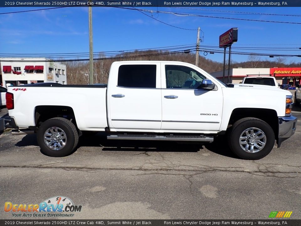 2019 Chevrolet Silverado 2500HD LTZ Crew Cab 4WD Summit White / Jet Black Photo #6