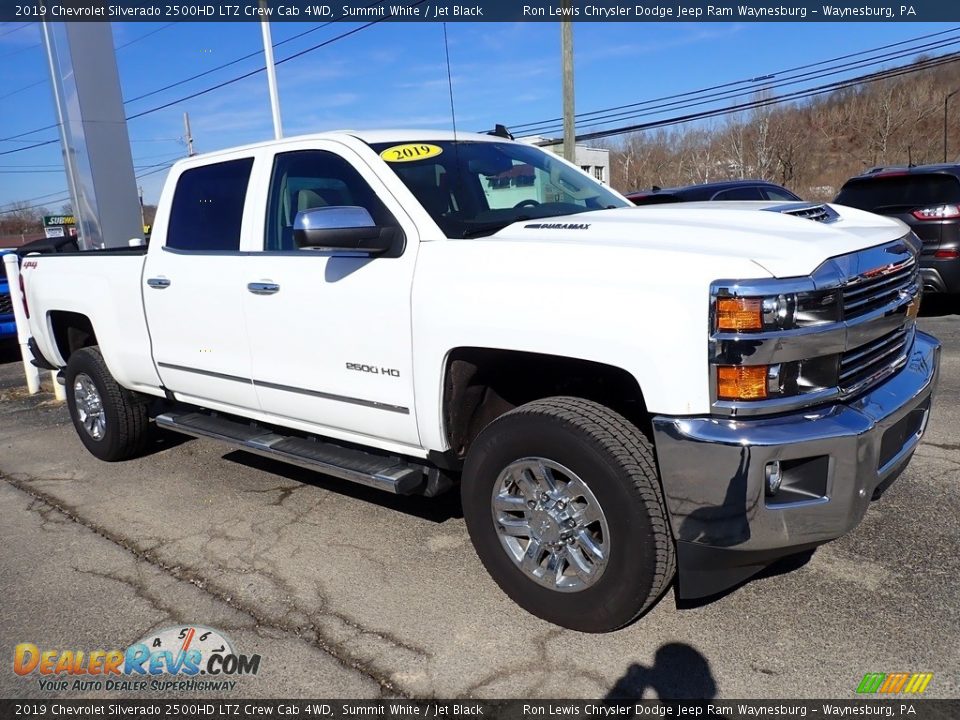 2019 Chevrolet Silverado 2500HD LTZ Crew Cab 4WD Summit White / Jet Black Photo #7