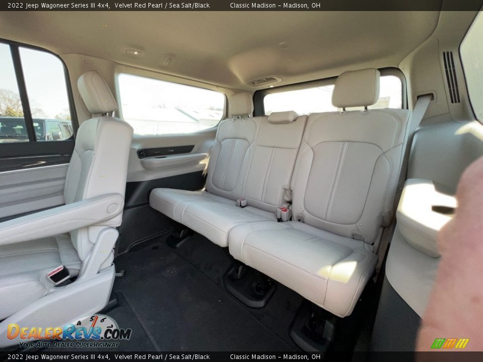 Rear Seat of 2022 Jeep Wagoneer Series III 4x4 Photo #4