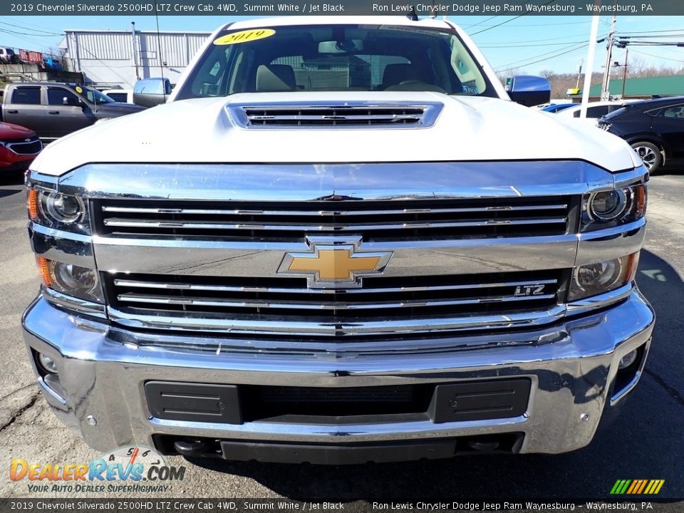 2019 Chevrolet Silverado 2500HD LTZ Crew Cab 4WD Summit White / Jet Black Photo #8