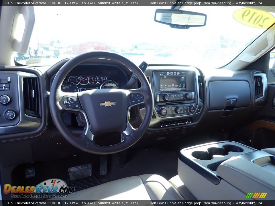 2019 Chevrolet Silverado 2500HD LTZ Crew Cab 4WD Summit White / Jet Black Photo #12