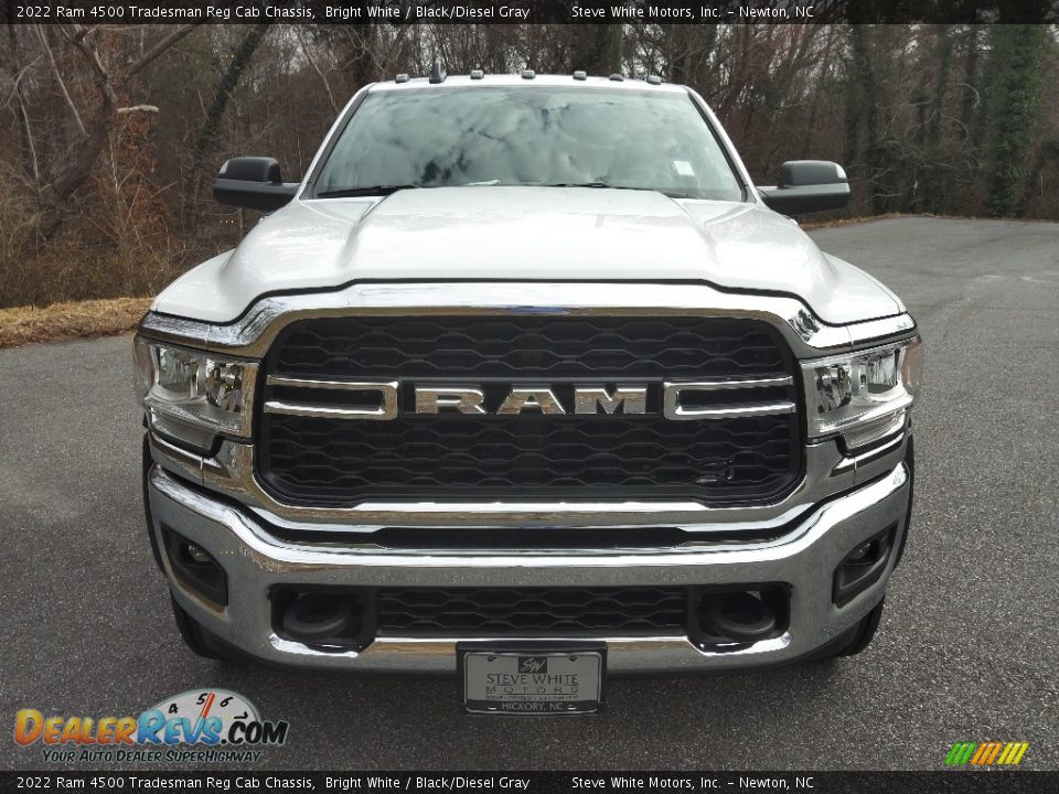 2022 Ram 4500 Tradesman Reg Cab Chassis Bright White / Black/Diesel Gray Photo #3