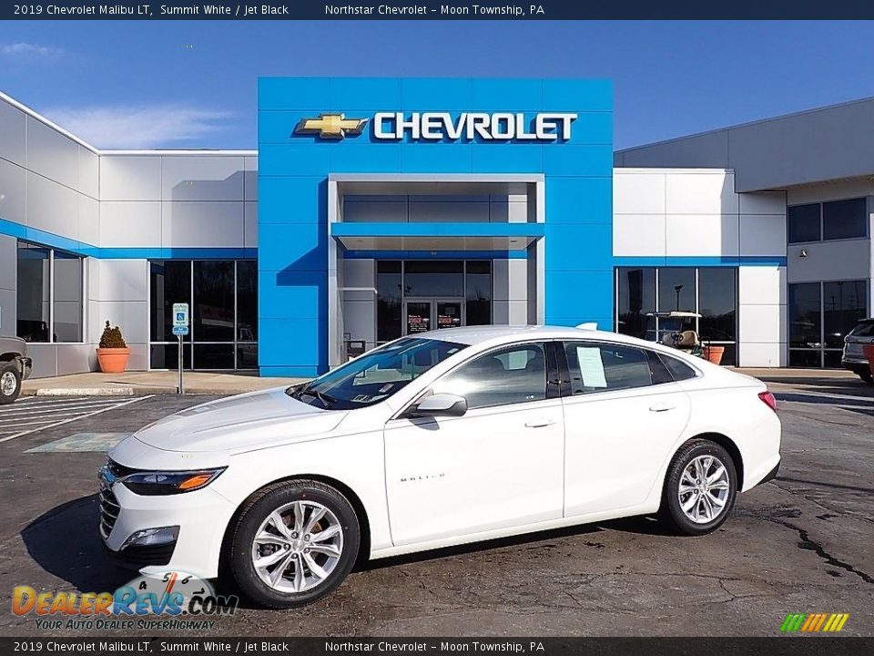 2019 Chevrolet Malibu LT Summit White / Jet Black Photo #1