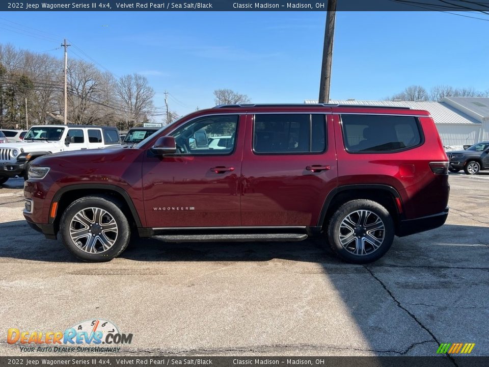 Velvet Red Pearl 2022 Jeep Wagoneer Series III 4x4 Photo #9