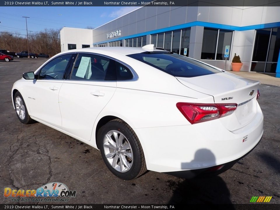 2019 Chevrolet Malibu LT Summit White / Jet Black Photo #4