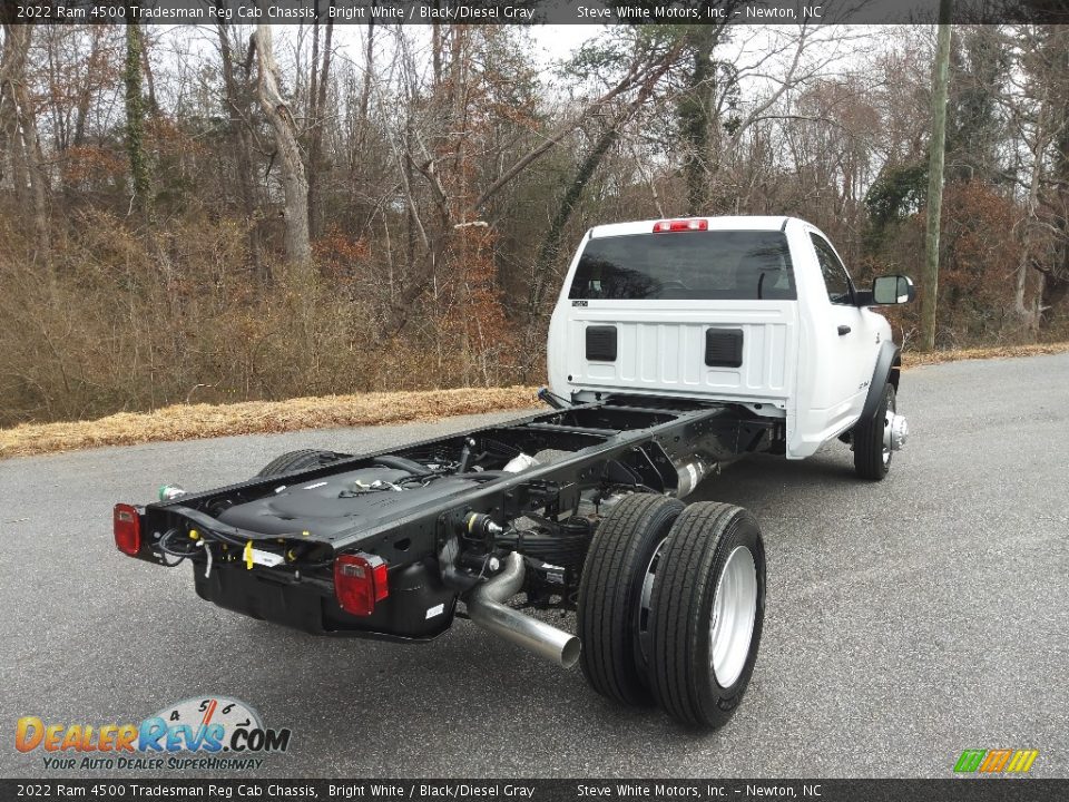 2022 Ram 4500 Tradesman Reg Cab Chassis Bright White / Black/Diesel Gray Photo #6