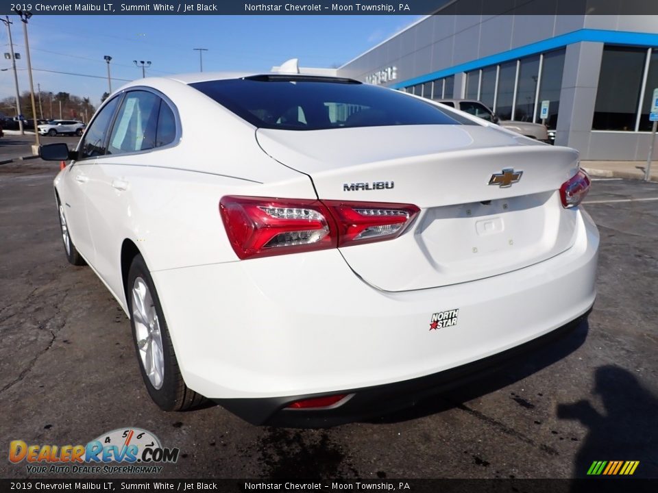 2019 Chevrolet Malibu LT Summit White / Jet Black Photo #5