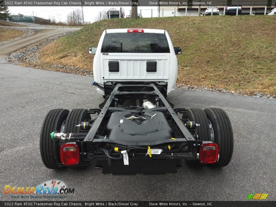 2022 Ram 4500 Tradesman Reg Cab Chassis Bright White / Black/Diesel Gray Photo #7