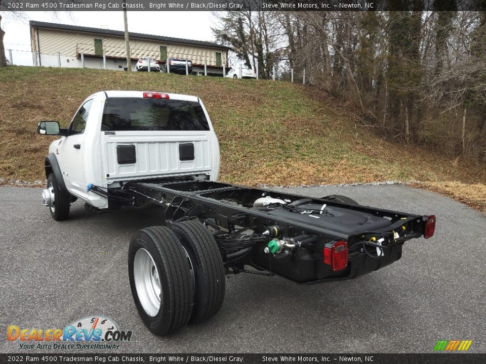 2022 Ram 4500 Tradesman Reg Cab Chassis Bright White / Black/Diesel Gray Photo #8