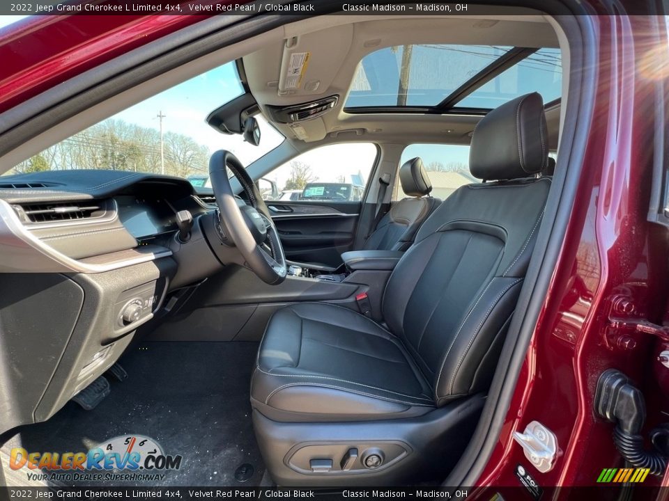 Global Black Interior - 2022 Jeep Grand Cherokee L Limited 4x4 Photo #2