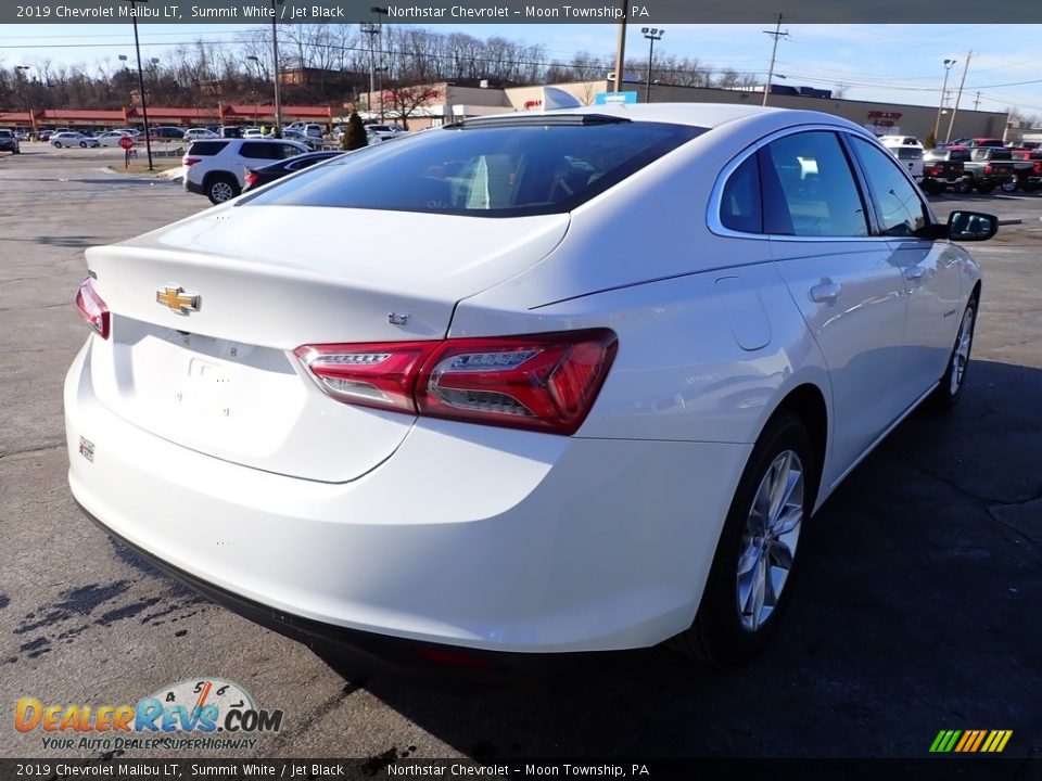 2019 Chevrolet Malibu LT Summit White / Jet Black Photo #8