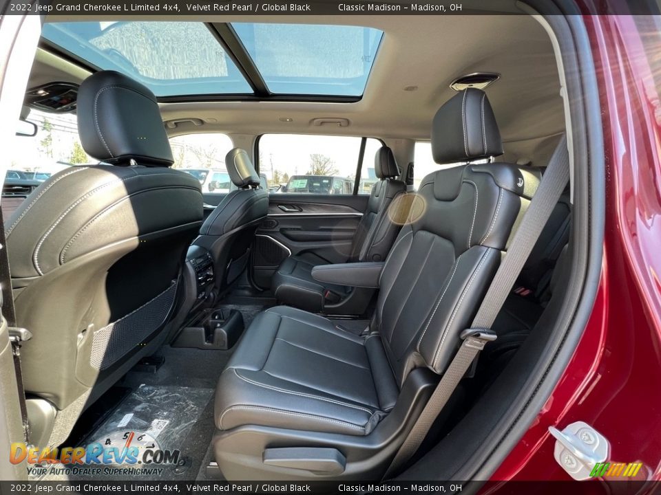 Rear Seat of 2022 Jeep Grand Cherokee L Limited 4x4 Photo #3