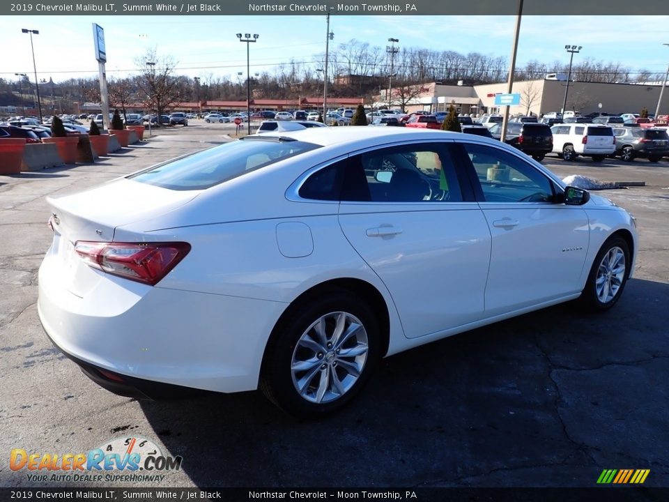 2019 Chevrolet Malibu LT Summit White / Jet Black Photo #9