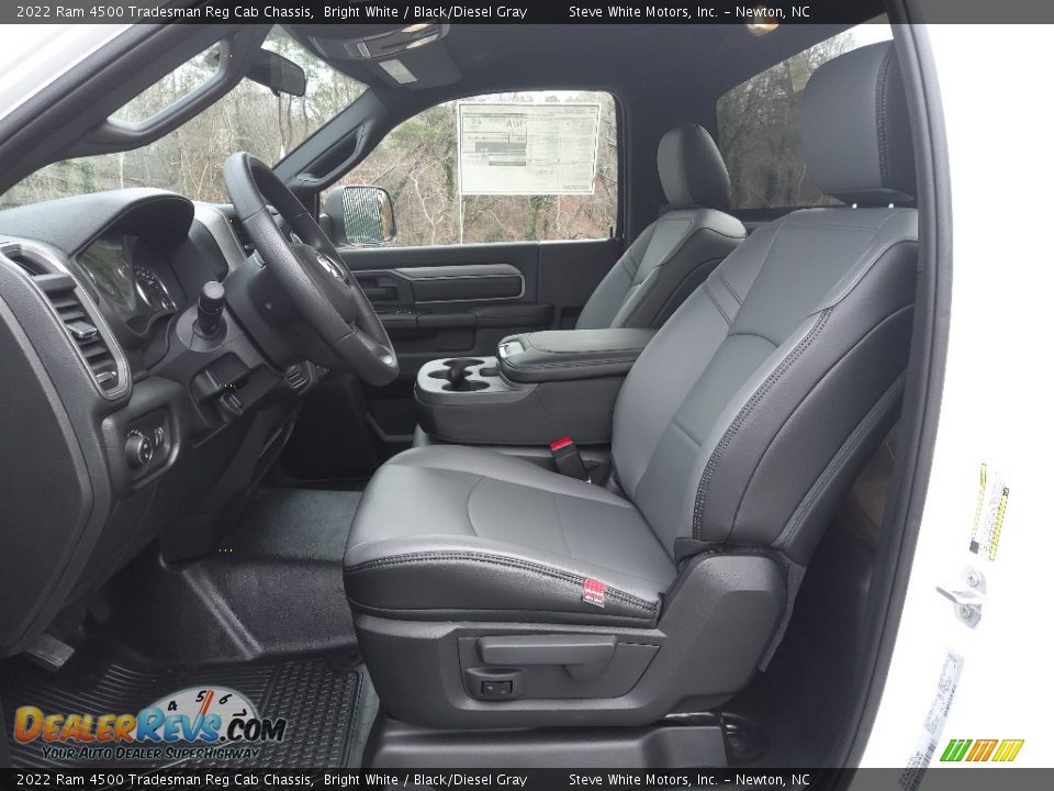 Front Seat of 2022 Ram 4500 Tradesman Reg Cab Chassis Photo #10