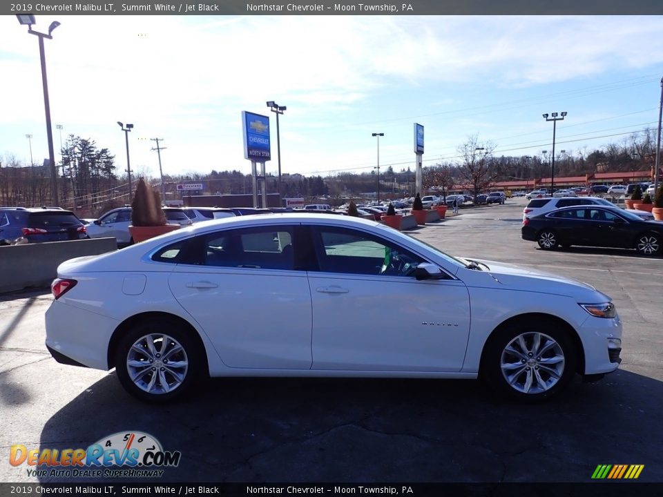 2019 Chevrolet Malibu LT Summit White / Jet Black Photo #10