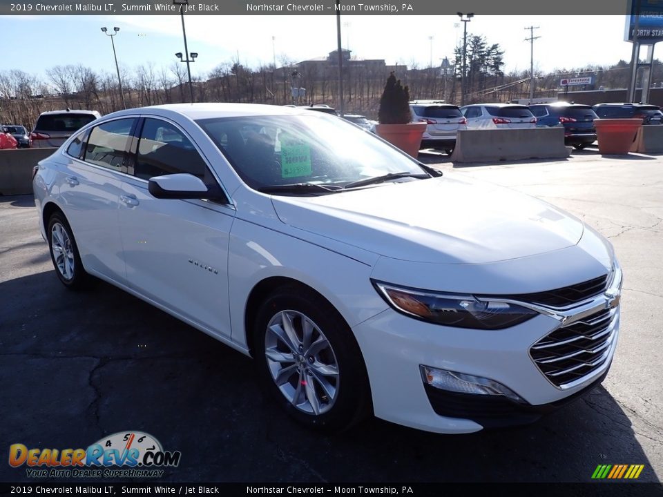 2019 Chevrolet Malibu LT Summit White / Jet Black Photo #11