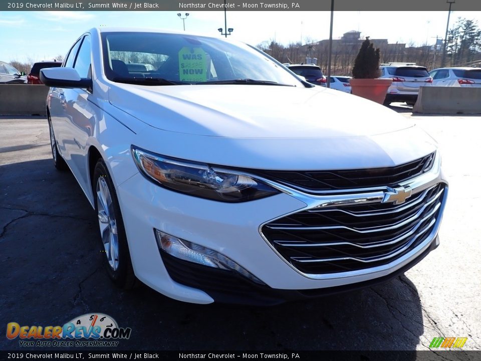 2019 Chevrolet Malibu LT Summit White / Jet Black Photo #12