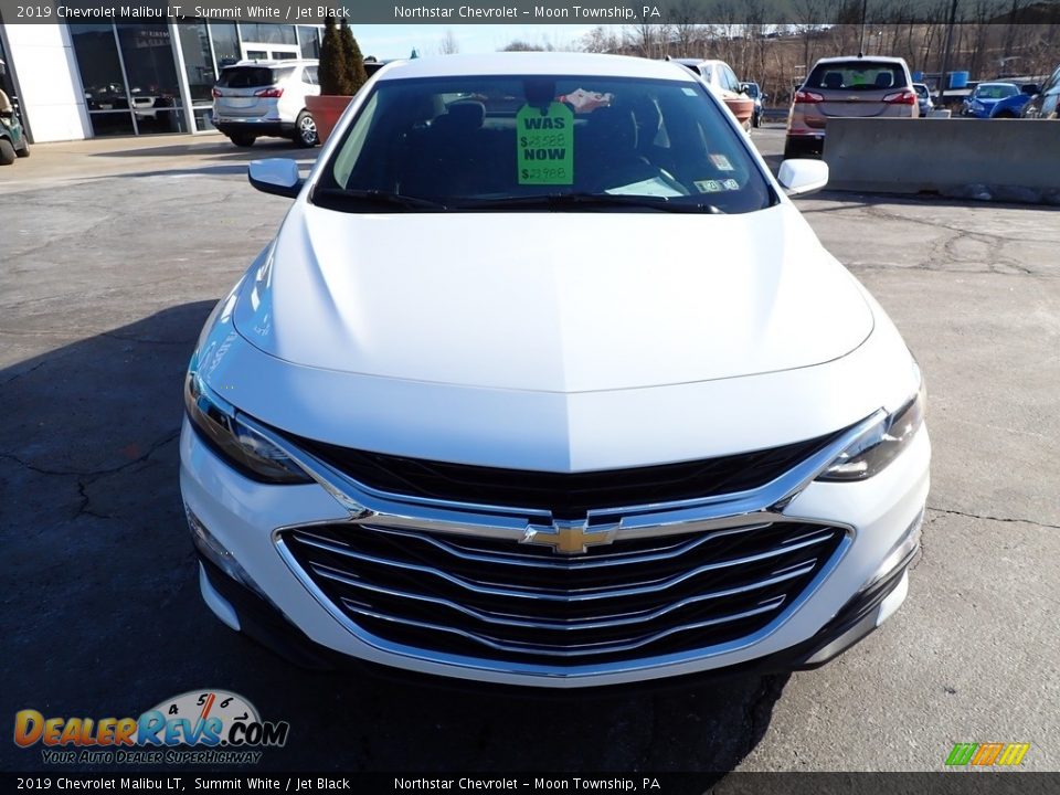 2019 Chevrolet Malibu LT Summit White / Jet Black Photo #13