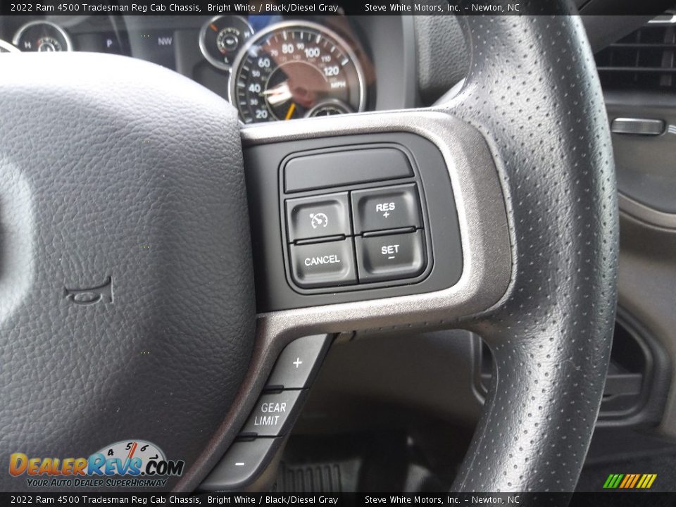 2022 Ram 4500 Tradesman Reg Cab Chassis Steering Wheel Photo #15