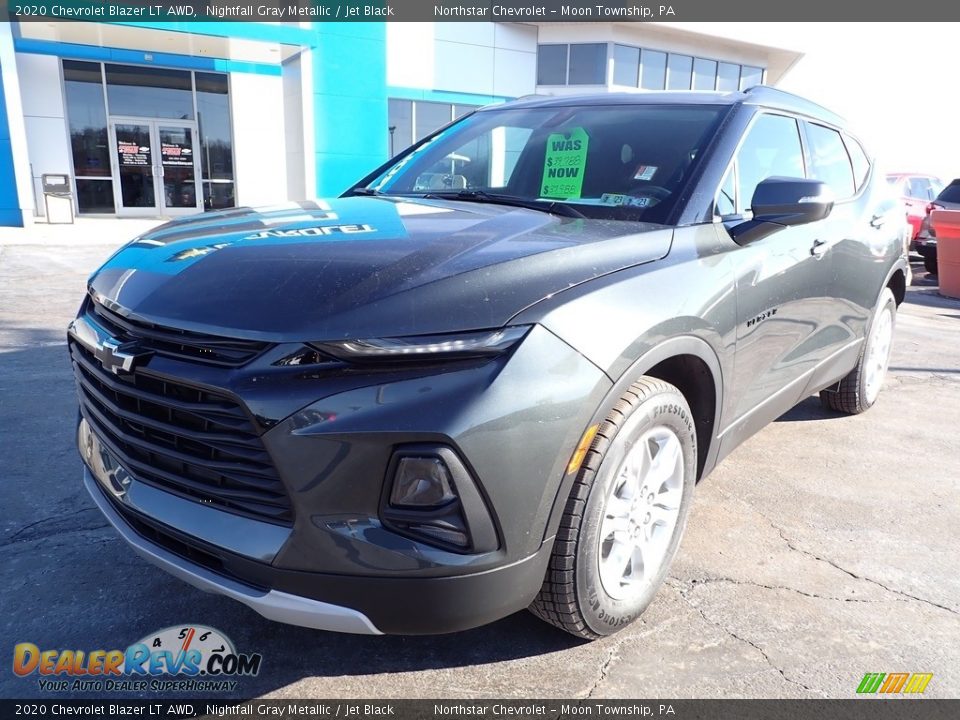 2020 Chevrolet Blazer LT AWD Nightfall Gray Metallic / Jet Black Photo #2