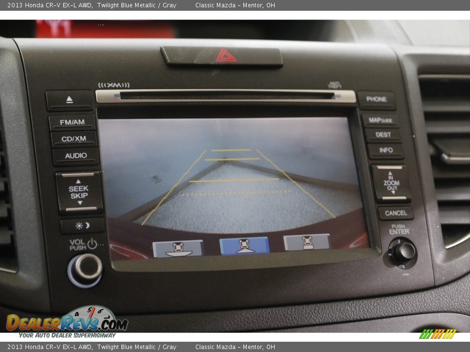 2013 Honda CR-V EX-L AWD Twilight Blue Metallic / Gray Photo #15