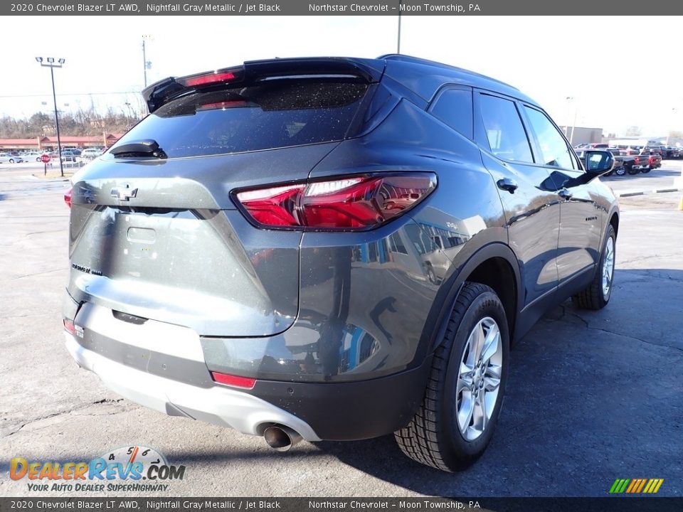 2020 Chevrolet Blazer LT AWD Nightfall Gray Metallic / Jet Black Photo #8