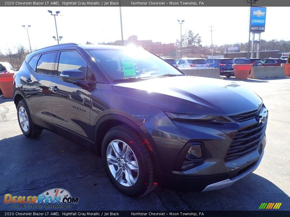 2020 Chevrolet Blazer LT AWD Nightfall Gray Metallic / Jet Black Photo #11