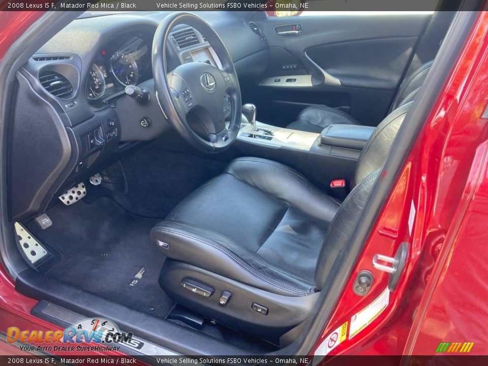 Front Seat of 2008 Lexus IS F Photo #16