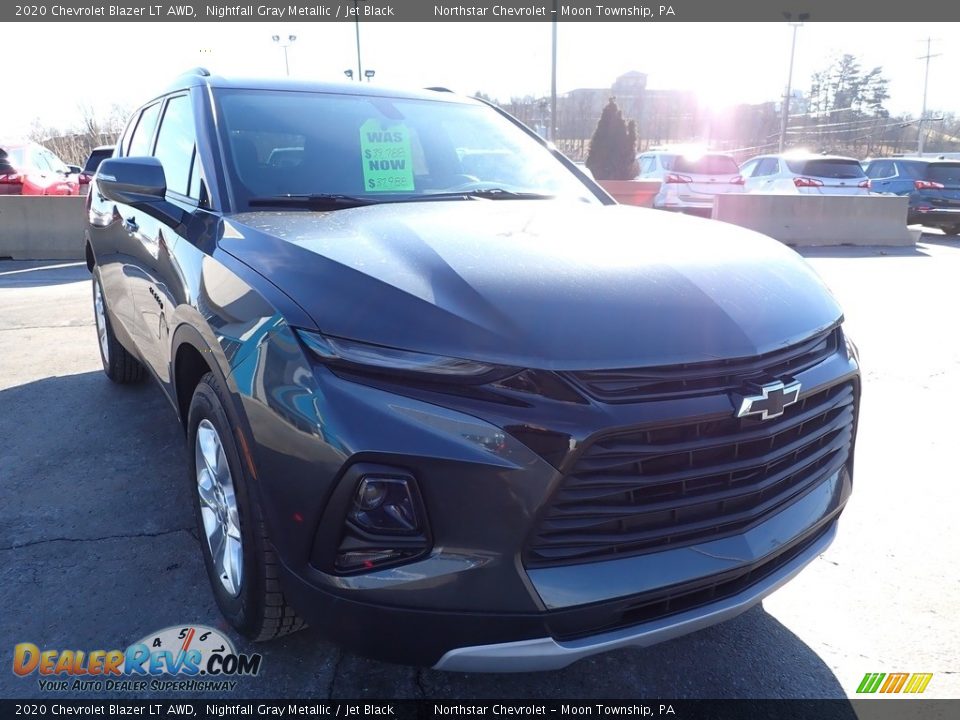 2020 Chevrolet Blazer LT AWD Nightfall Gray Metallic / Jet Black Photo #12