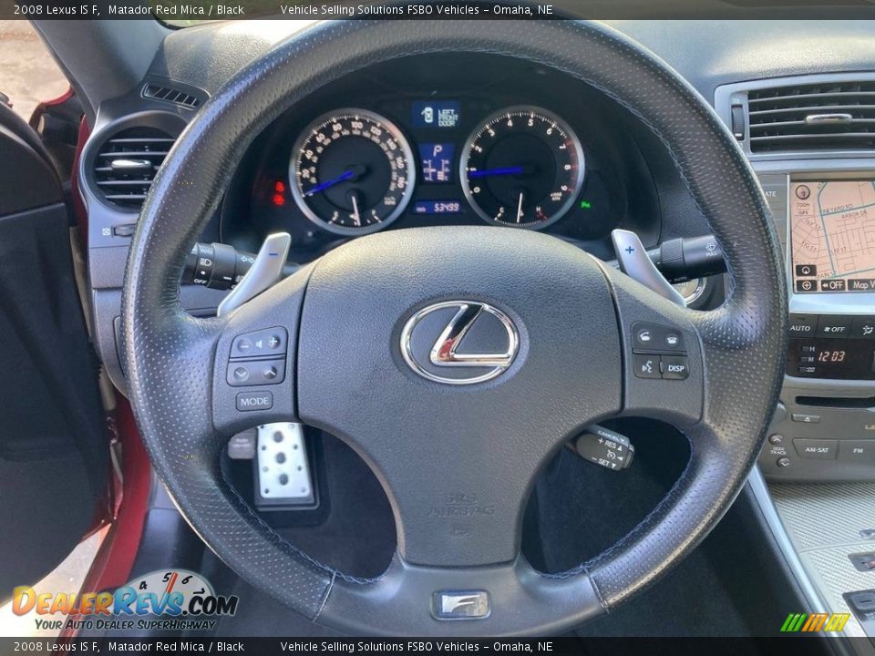 2008 Lexus IS F Steering Wheel Photo #23