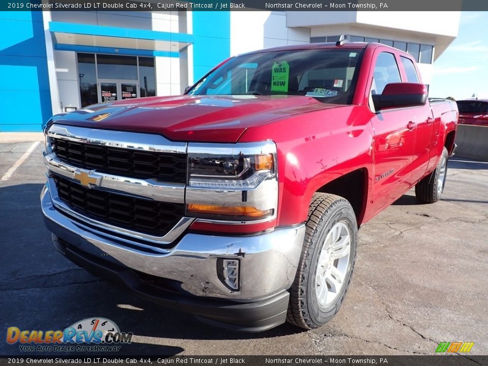 2019 Chevrolet Silverado LD LT Double Cab 4x4 Cajun Red Tintcoat / Jet Black Photo #2