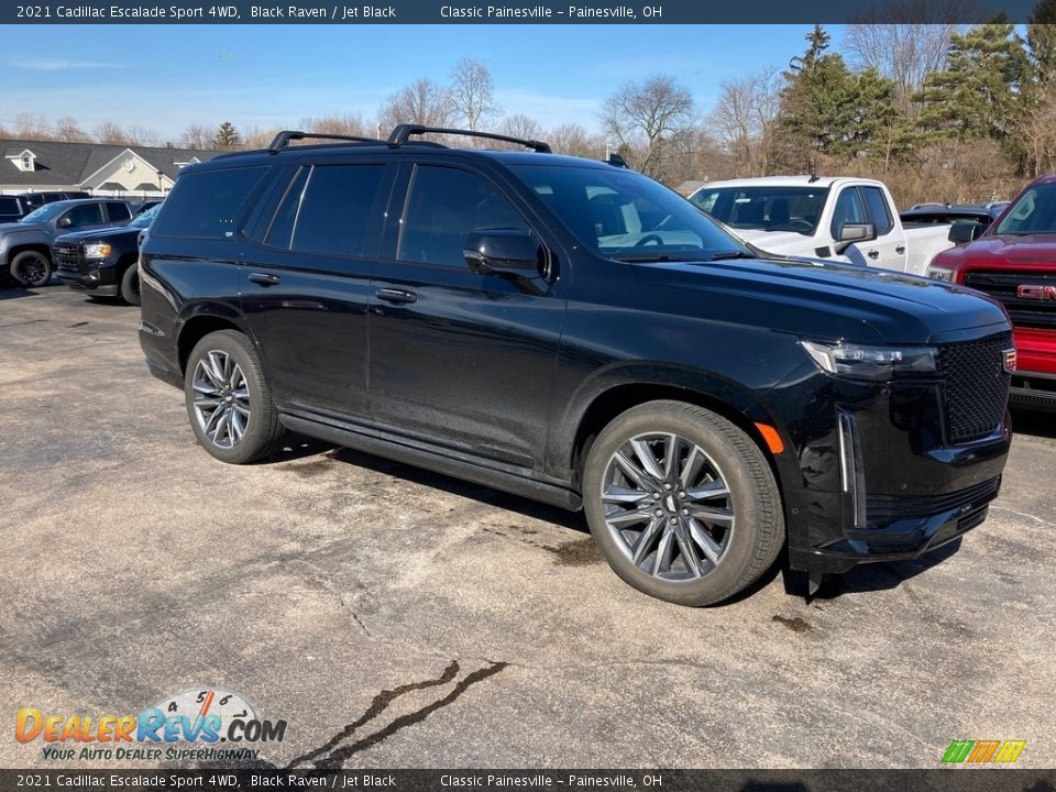 2021 Cadillac Escalade Sport 4WD Black Raven / Jet Black Photo #1