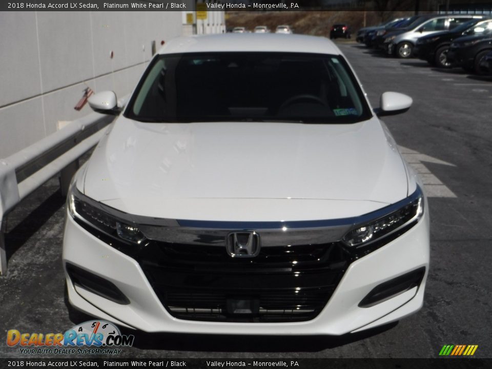 2018 Honda Accord LX Sedan Platinum White Pearl / Black Photo #4