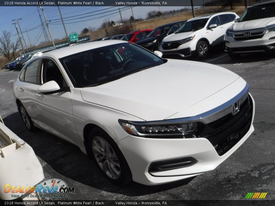 2018 Honda Accord LX Sedan Platinum White Pearl / Black Photo #5